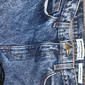 High waisted American apparel denim jeans